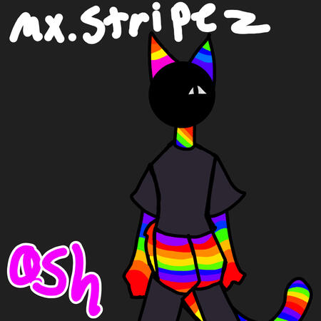 Mx.Stripez (My oc)